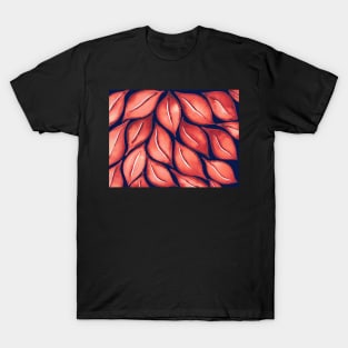 Little Rock Leaf Pattern T-Shirt